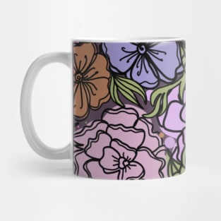 colorful floral Mug